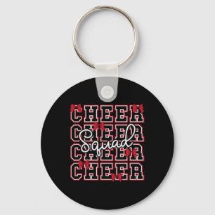Chaveiro Escola Esporte Cheerleader Cheerleading Laço Verme