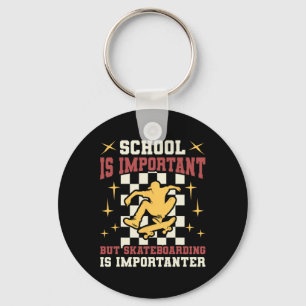 Chaveiro Escola Importante Mas Skate Mais Importante Ska