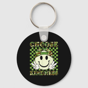 Chaveiro Escolha camuflagem de bondade seja gentil inspirad