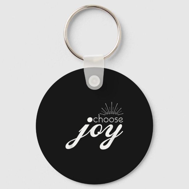 Chaveiro Escolha Joy Motivational E Inspirational (Frente)
