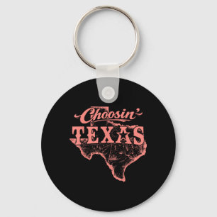 Chaveiro Escolhendo Texas Lone Star Estado de Espírito Ocid