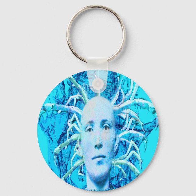 Chaveiro Escorpião Azul (Frente)