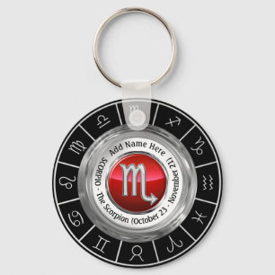 Chaveiro Escorpião - o sinal do zodíaco do escorpião