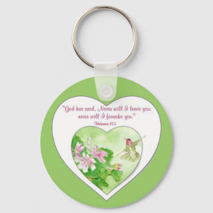 Chaveiro Escritura Hebraica 19:5 Nunca te deixarei