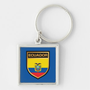 Chaveiro Escudo do Sinalizador do Equador