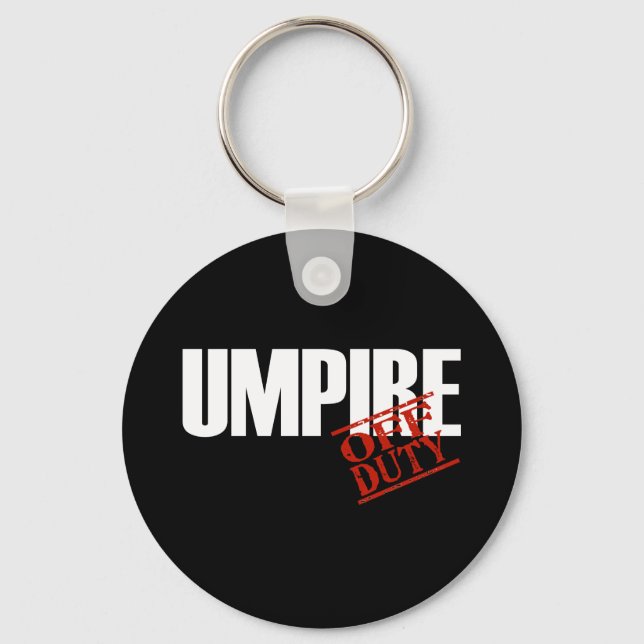 CHAVEIRO ESCURO DE UMPIRE OFF-DUTY (Frente)