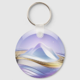 Chaveiro Esfera de Cristal Celestial