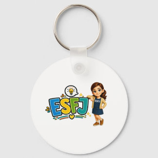 Chaveiro ESFJ — A Construtora de Conexões