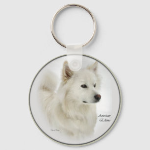 Chaveiro Eskimo Americano Dog Difts Art