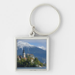 Chaveiro Eslovênia, Bled, Lago Bled, Ilha Bled, Bled