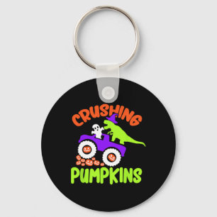 Chaveiro Esmagando Pumpkins Ppreguiçoso Halloween Costume C