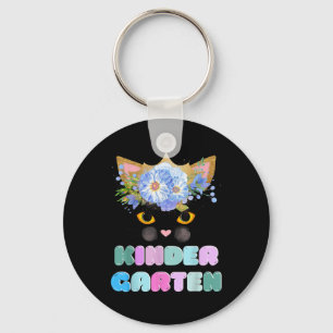 Chaveiro Esmague Jardim de Infância Gato Fofo de Rosto de G