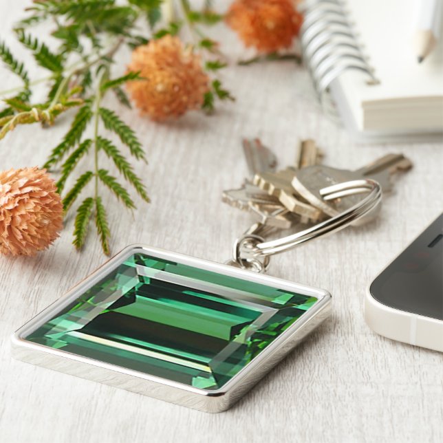 Chaveiro Esmeralda 3 (Lateral)