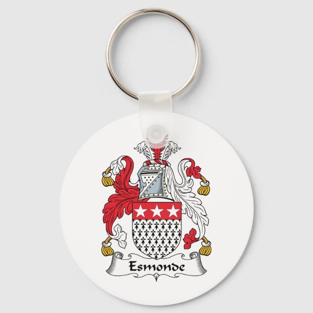 Chaveiro Esmonde Family Crest (Frente)