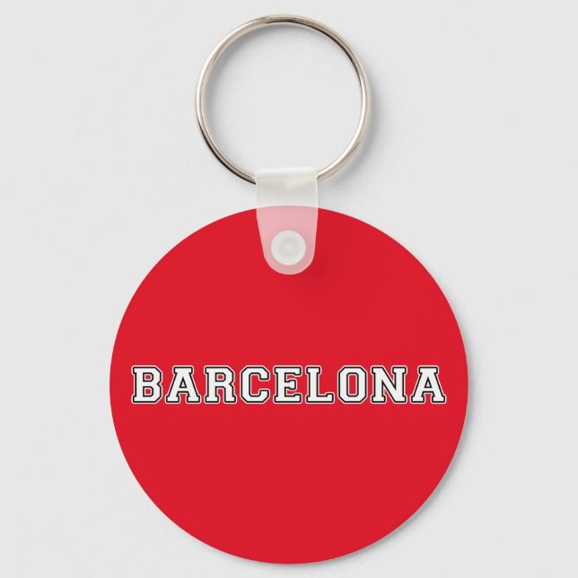 Chaveiro Espanha de Barcelona (Frente)