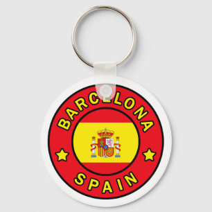 Chaveiro Espanha de Barcelona