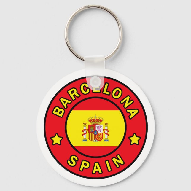 Chaveiro Espanha de Barcelona (Frente)