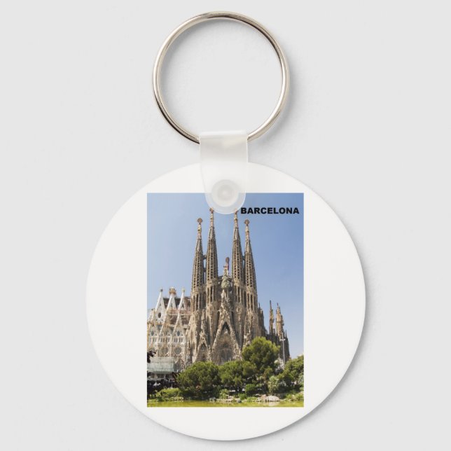 Chaveiro ESPANHA DE SAGRADA FAMILIA BARCELONA (Rua.K) (Frente)