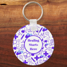 Chaveiro Especialista em Tema Médico Personalizado