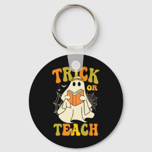 Chaveiro Espinho Ou Ensino Do Ensino Do Halloween Retro Fan