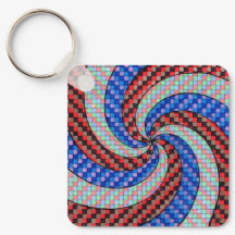 Chaveiro espiral de design único