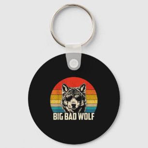 Chaveiro Espírito de lobo lobo grande e mau matilha de lobo