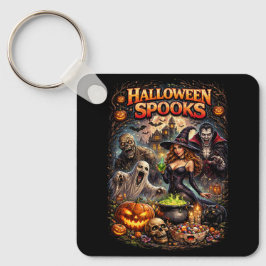 Chaveiro Espíritos de Halloween