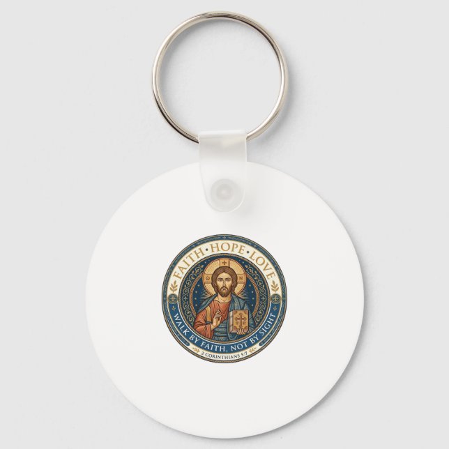 Chaveiro Espiritualidade Contemplativa Monástica de Jesus G (Frente)
