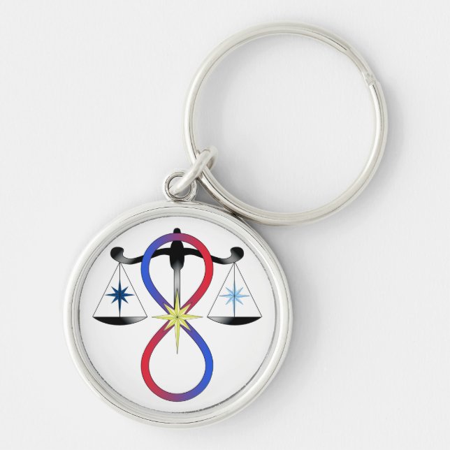 Chaveiro Espiritualidade religiosa do Pagan do símbolo do (Frente)