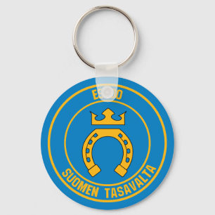 Chaveiro Espoo Round Emblem