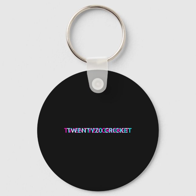 Chaveiro Esporte de time de críquete Twenty20 Jersey univer (Frente)