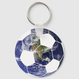 Chaveiro Esportes de bola de futebol Terra