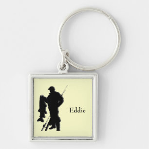 Chaveiro Esportivo Monograma de Pescador