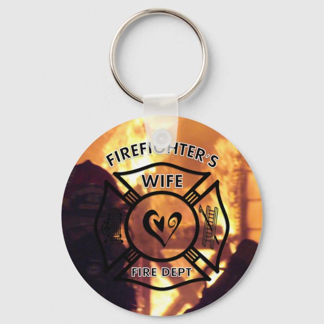 Chaveiro Esposa dos Bombeiros (Frente)