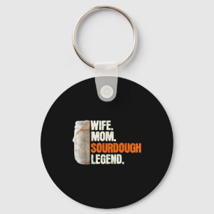Chaveiro Esposa Mãe Lenda do Fermento Natural Engraçado Mãe