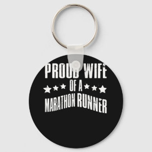 Chaveiro Esposa Orgulhosa de um Corredor de Maratona