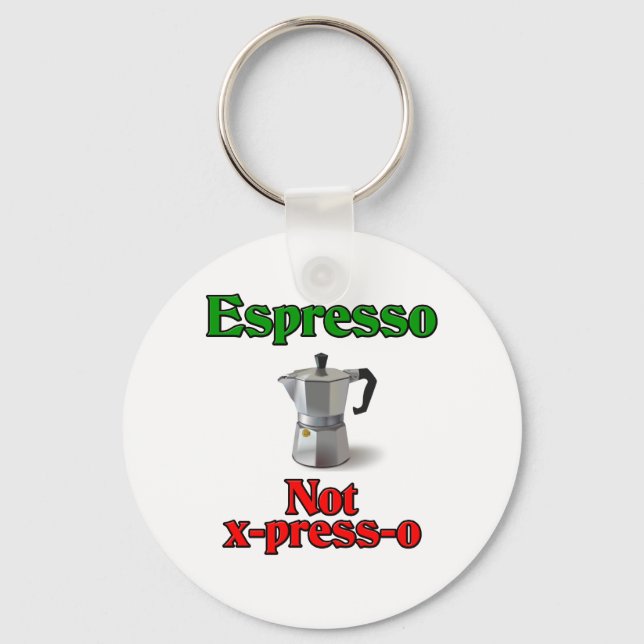 Chaveiro Espresso Não X-Press-O (Frente)