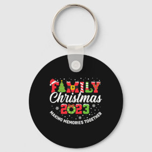 Chaveiro Esquadra S do Natal da Família 2023