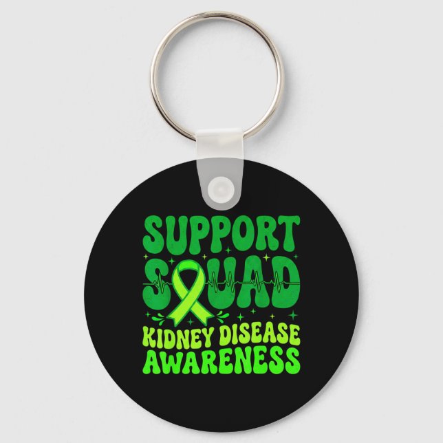 Chaveiro Esquadrão de Apoio à Doença Renal Faixa Verde (Frente)