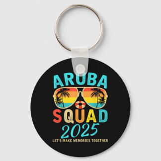 Chaveiro Esquadrão de Aruba 2025 Férias Amigos Família Corr
