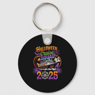 Chaveiro Esquadrão de Cruzeiro de Halloween 2025 Tripulação