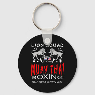 Chaveiro Esquadrão de Leão de Muay Thai Boxe Militar