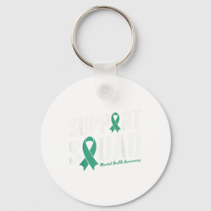 Chaveiro Esquadrão De Suporte De Fita Verde Para Proteção M