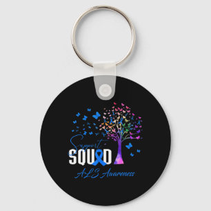 Chaveiro Esquadrão De Suporte Para Sensibilização Do Als