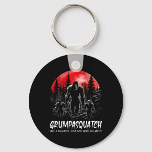 Chaveiro Esquadrão Funny Bigfoot Pai Sasquatch Yeti Pai D