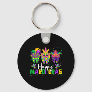 Chaveiro Esquadrão Odontológico Feliz Mardi Gras Dentista D
