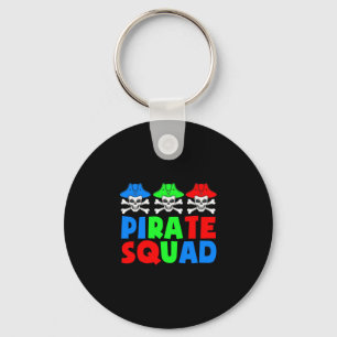 Chaveiro Esquadrão pirata piratas fofos crânio halloween pi