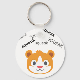 Chaveiro Esqueak Hamster Cute Emoji