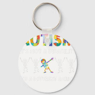 Chaveiro esqueleto autismo