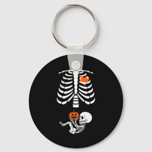 Chaveiro Esqueleto de Halloween Bebê Caixa Torácica Materni